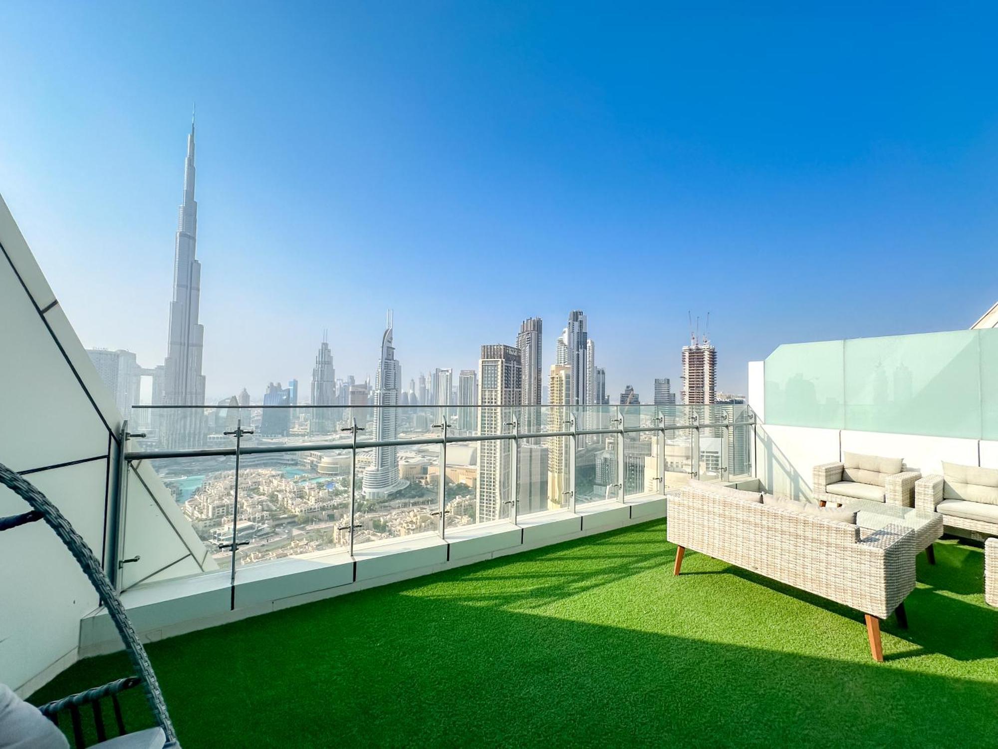 Apartment Panoramic Burj Khalifa View Luxury 2br Penthouse *